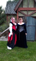 Dame Hartwoode and Lady Blackthorne
